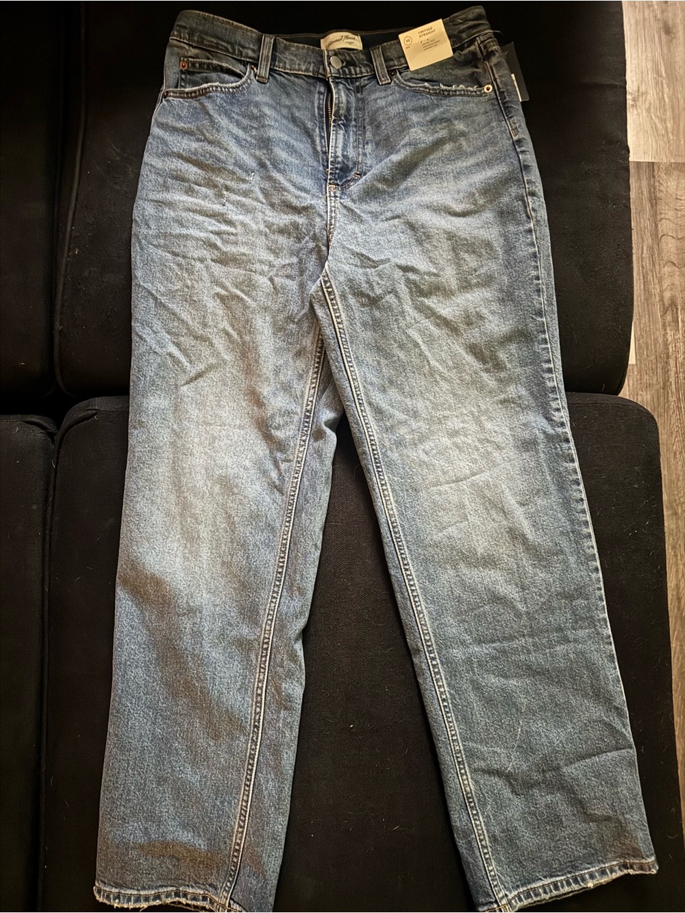 Classic Women’s  Light Blue Straight-Leg Jeans